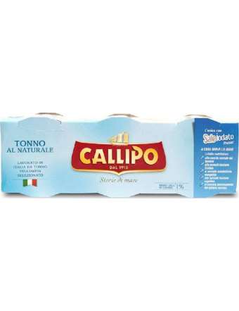 CALLIPO TONNO NATURALE 3X80 GR