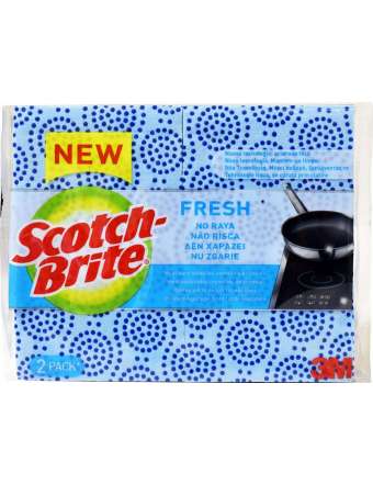 SCOTCH BRITE SPUGNA ANTIGRAFFIO FRESH PZ 2