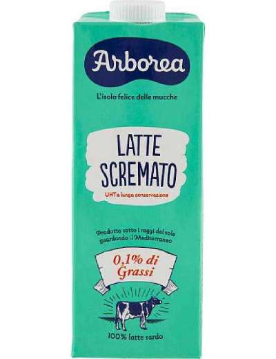 ARBOREA LATTE SCREMATO BRIK LT 1