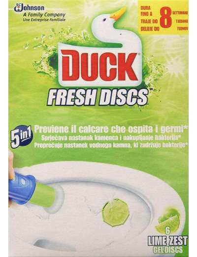 DUCK FRESH DISCS 5IN1 6 LIME ZEST ML 36