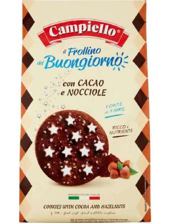 CAMPIELLO FROLLINI CACAO E NOCCIOLA GR 350