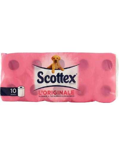 SCOTTEX L'ORIGINALE CARTA IGIENICA PZ 10