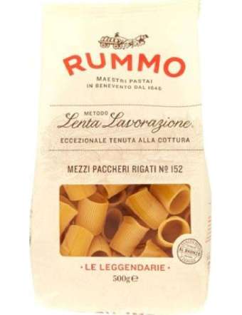 RUMMO 152 MEZZI PACCHERI RIGATI GR 500