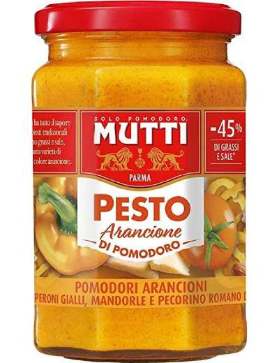 MUTTI PESTO ARANCIONE POMODORO GR 180