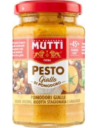 MUTTI PESTO GIALLO POMODORO GR 180