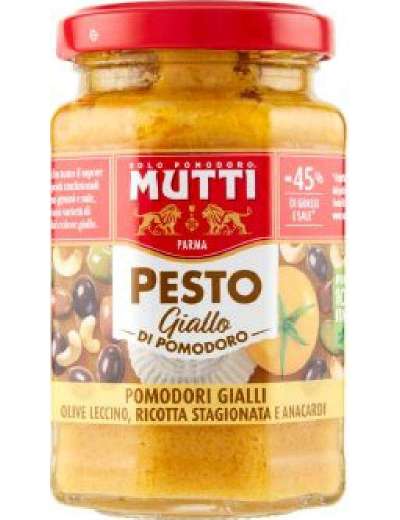 MUTTI PESTO GIALLO POMODORO GR 180