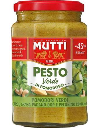 MUTTI PESTO VERDE POMODORO GR 180