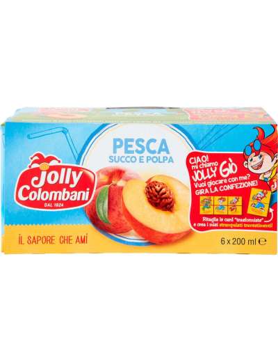 JOLLY SUCCO PESCA BRIK 6X200 ML