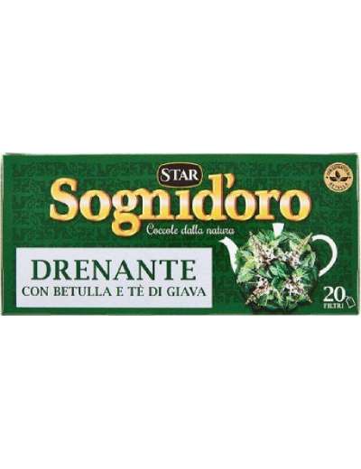 STAR TISANA DRENANTE SOGNID'ORO 20 FILTRI GR 36