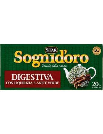 STAR TISANA DIGESTIVA SOGNI D'ORO 20 FILTRI GR 40