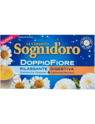 STAR CAMOMILLA SOGNI D'ORO DOPPIOFIORE RILASSANTE DIGESTIVA 14 FILTRI GR 25