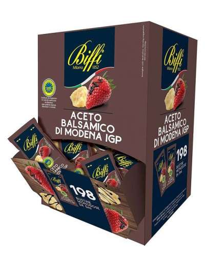 BIFFI ACETO BALSAMICO DI MODENA IGP MONO ML 5 X 198 BUSTINE