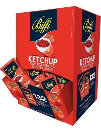 BIFFI MONO KETCHUP GR 10 X 132 BUSTINE