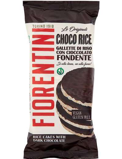 FIORENTINI GALLETTE DI RISO CON CIOCCOLATO FONDENTE GR 100