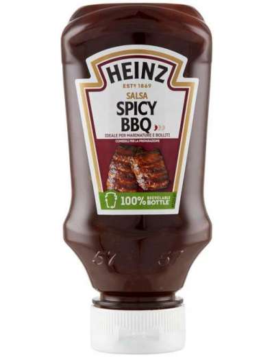 HEINZ SPICY BBQ TOP DOWN ML 220