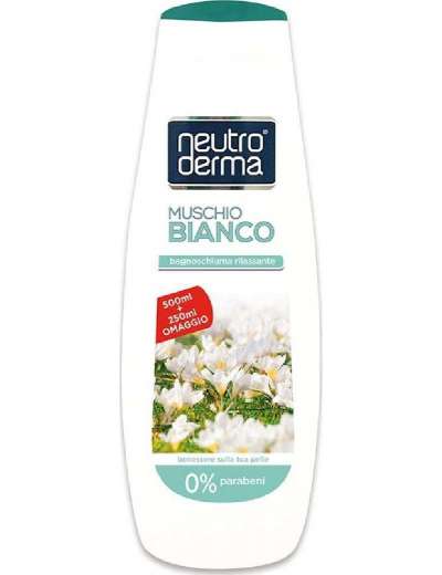 NEUTRO DERMA MUSCHIO BIANCO BAGNOSCHIUMA ML 750