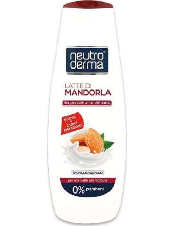 NEUTRO DERMA LATTE DI MANDORLA BAGNOSCHIUMA ML 750