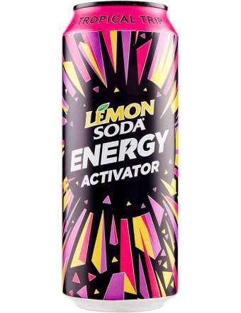 LEMONSODA ENERGY TROPICAL TRIP CL 50