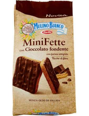 MULINO BIANCO MINI FETTE CIOCCOLATO FONDENTE GR 110