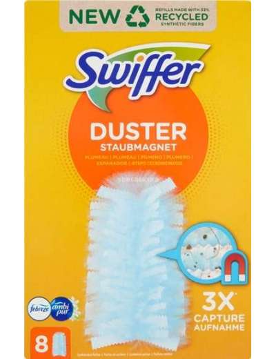 SWIFFER DUSTER RICARICA 8 PIUMINI PZ 8