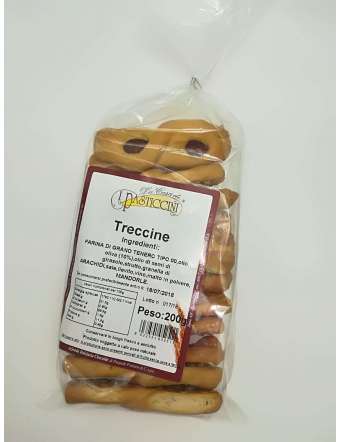 I PASTICCINI TRECCINE OLIO GR 200