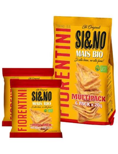 FIORENTINI SNACK MAIS MULTIPACK BIO GR 120