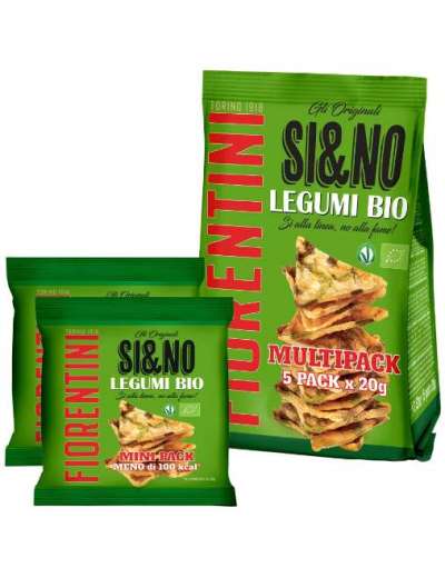 FIORENTINI SNACK BIO MAIS E LEGUMI MULTIPACK GR 100