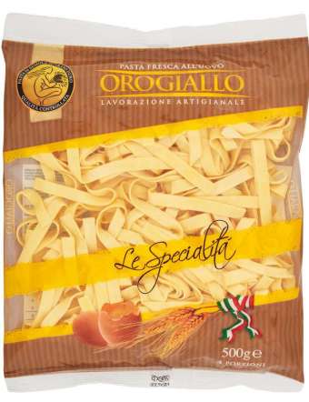 ORO GIALLO TAGLIATELLE ALL'UOVO GR 500