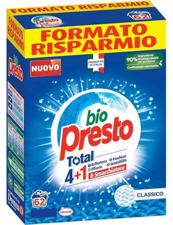 BIO PRESTO POLVERE 62 MISURINI PZ 1