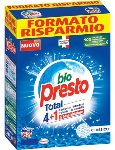 BIO PRESTO POLVERE 62 MISURINI PZ 1