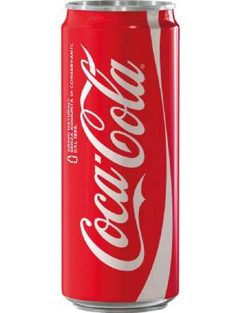 COCA COLA 33 CL LATTINA