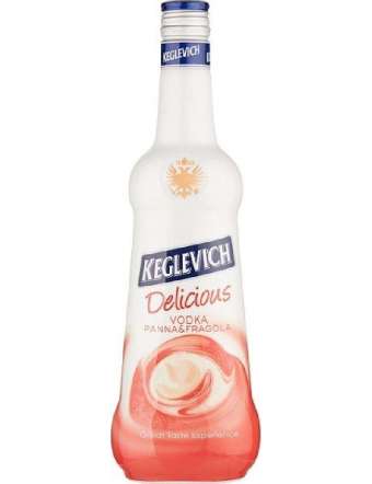 VODKA KEGLEVICH 17% PANNA & FRAGOLA 70 CL