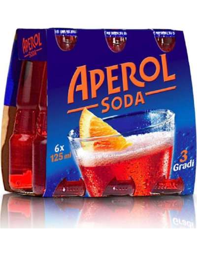 APEROL SODA BT 6X12