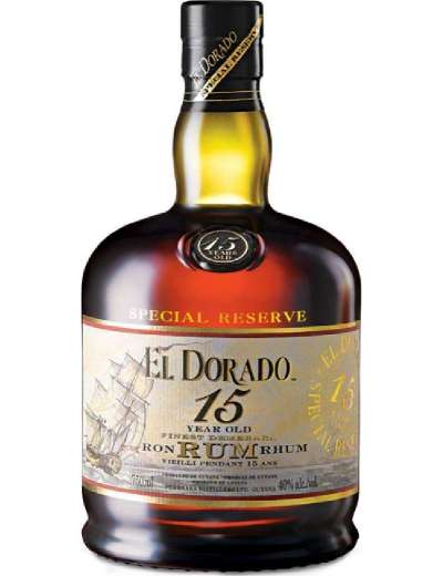 RUM EL DORADO 15 Y.O. 70 CL