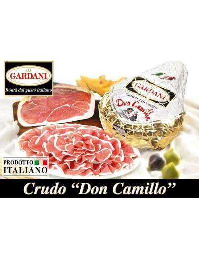 GARDANI PROSCIUTTO CRUDO NAZIONALE DON CAMILLO SENZA OSSO KG 8