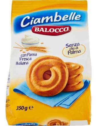 BALOCCO CIAMBELLE BISCOTTI GR 350