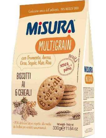 MISURA BISCOTTI MULTIGRAIN GR 330