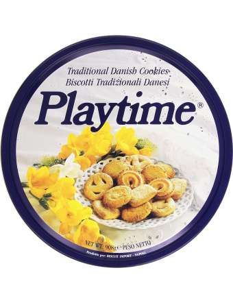 PLAYTIME BISCOTTI DANESI LATTA GR 908