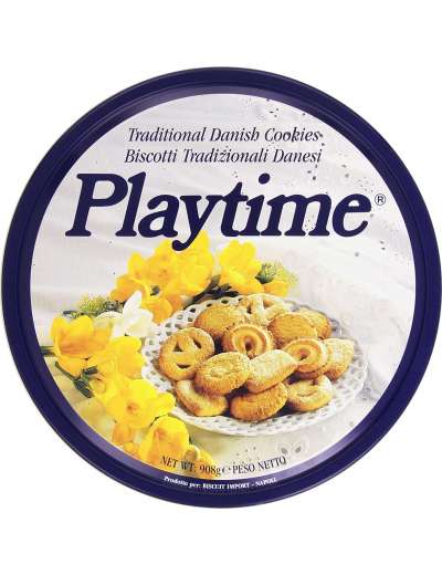 PLAYTIME BISCOTTI DANESI LATTA GR 908