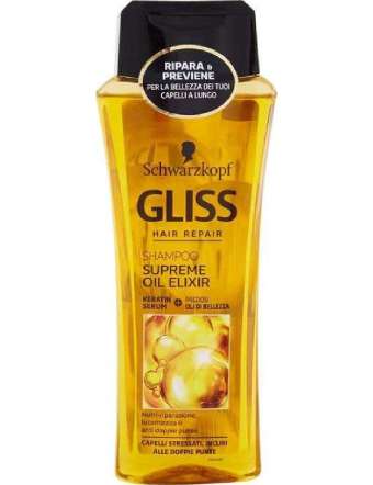 GLISS SHAMPOO OIL ELIXIR SUPREME ML 250