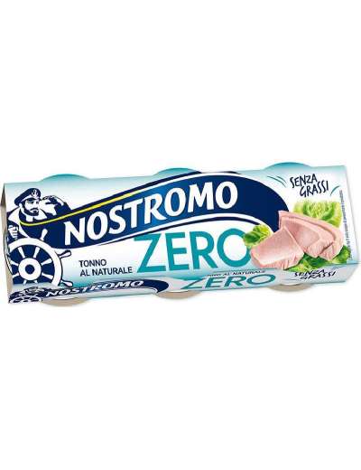 NOSTROMO ZERO NATURALE TONNO 3X65 GR 195