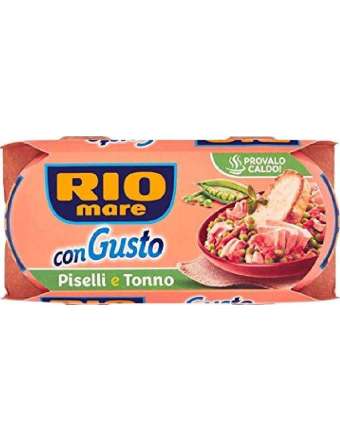 RIO MARE CONGUSTO TONNO E PISELLI 2X160 GR 320