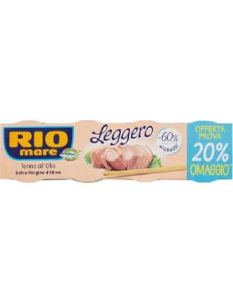 RIO MARE TONNO LEGGERO 4X60 GR CON OLIO EVO GR 240