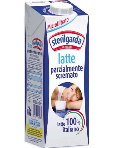 STERILGARDA LATTE PARZIALMENTE SCREMATO UHT BRIK LT 1