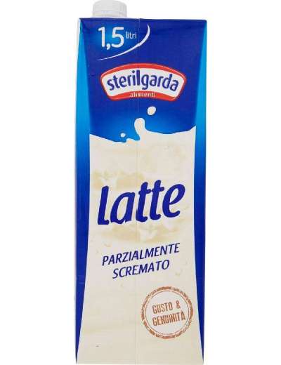 STERILGARDA LATTE PARZIALMENTE SCREMATO UHT BRIK LT 1