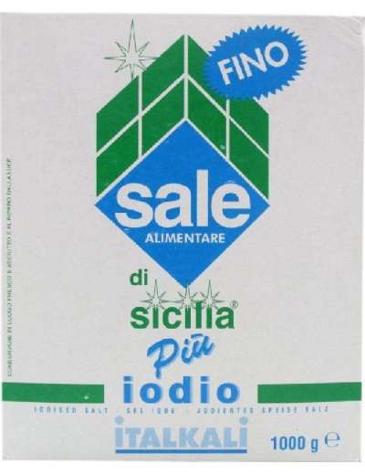 SALE DI SICILIA IODATO FINO ITALKALI KG 1