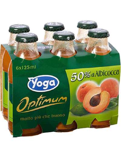 YOGA ALBICOCCA SUCCO NETTARE 6X125 ML