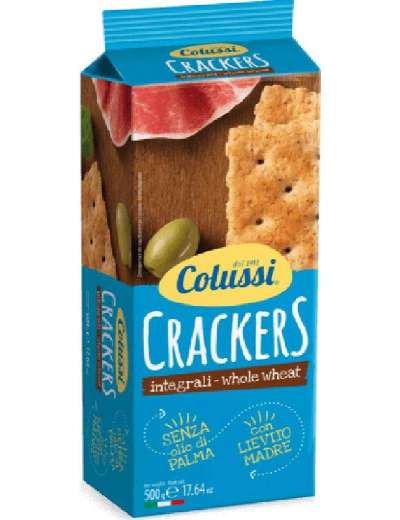 COLUSSI CRACKERS INTEGRALI GR 500