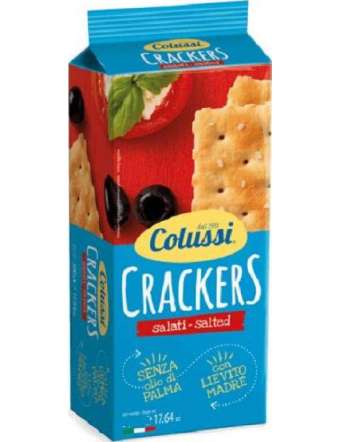 COLUSSI CRACKERS SALATI GR 500