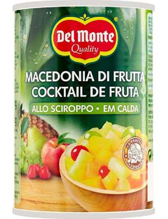 DEL MONTE MACEDONIA DI FRUTTA ALLO SCIROPPO GR 420